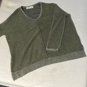 Vintage Havana army green sweater